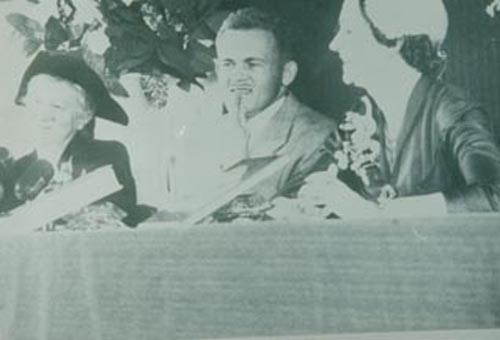 Rachel Carson and James Jones at National Book Award Ceremonies (1952)