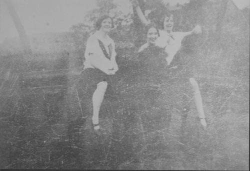 Rachel Carson on Pony with Friends at the PCW Campus (Pennsylvania)