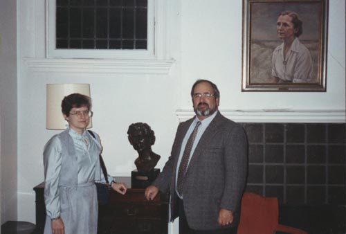 Presentation of Rachel Carson Bust from Rachel Carson College at SUNY Buffalo