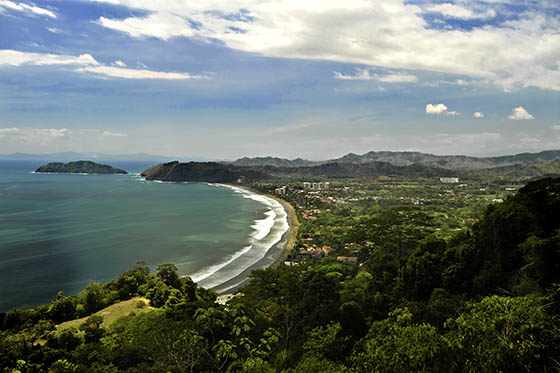 Photo of a Costa Rican peninsula
