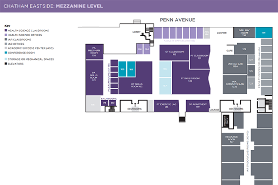 Floor plan image of Chatham Eastside
