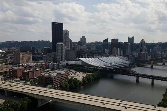 Photo of the Pittsburgh skyline