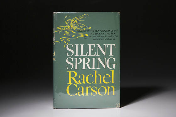 Photo of Rachel Carson's book, Silent Spring