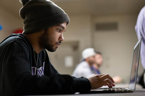 Photo of students paying attention to a lecture