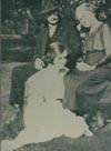 Rachel Carson with Parents Robert and Maria on PCW Campus (Pennsylvania)